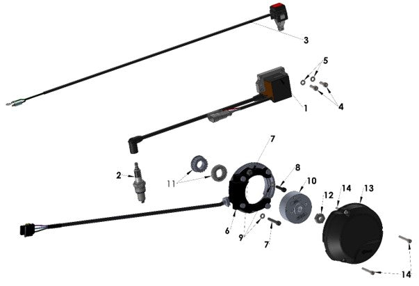 2023 Cobra CX50 SRx FWE - ELECTRICAL SYSTEM