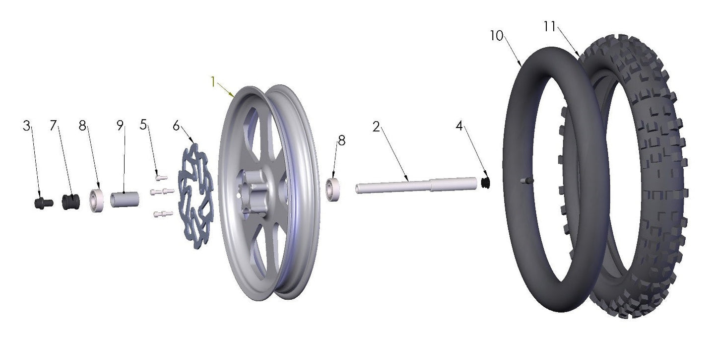 2020 Cobra CX50 KING - WHEEL - FRONT