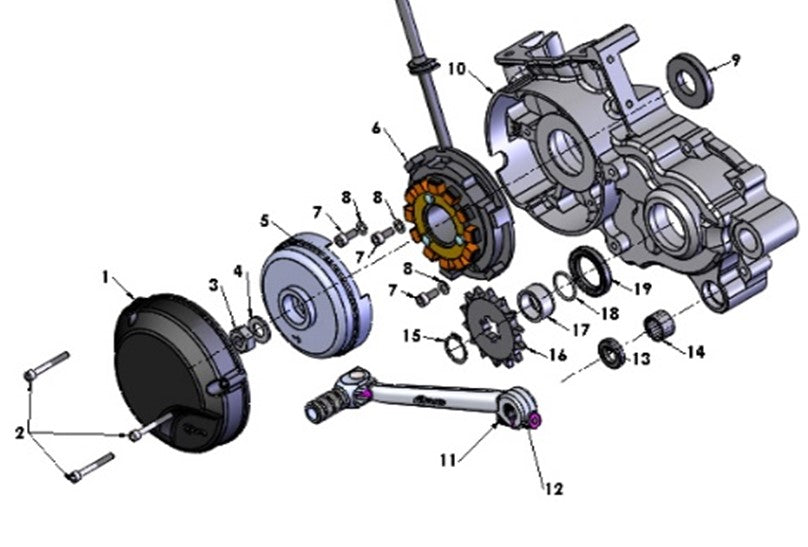2021 Cobra CX65 - ENGINE - INTERNAL