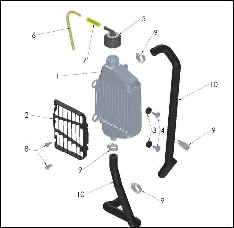 2025 Cobra CX5e - COOLING SYSTEM