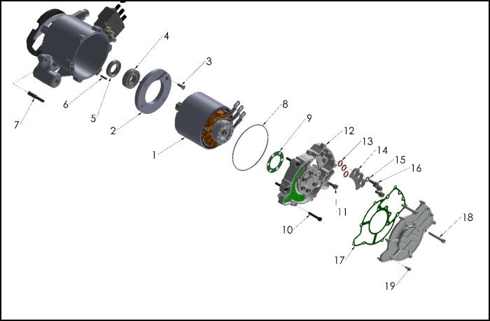 2023 Cobra CX5e - MOTOR - INTERNAL