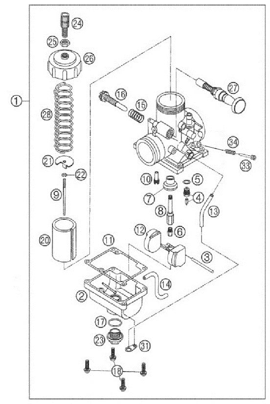 2025 Cobra CX65 - CARBURETOR