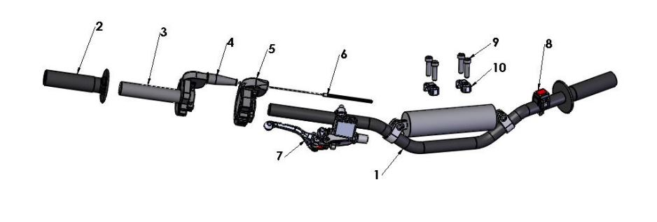 2020 Cobra CX50 KING - HANDLEBARS & CONTROLS