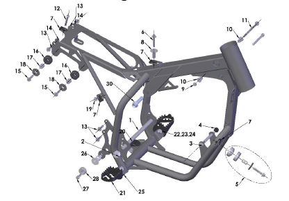 2021 Cobra CX50 JR - FRAME 1