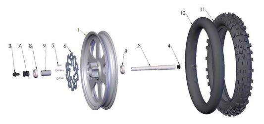 2020 Cobra CX50 FWE - WHEEL - FRONT