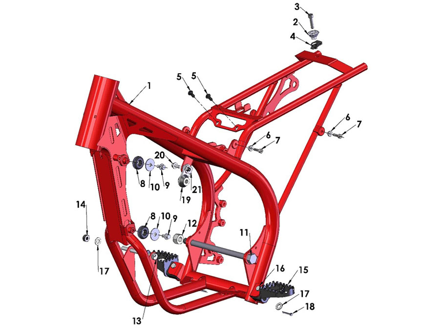 2018 Cobra CX50 KING - FRAME 1