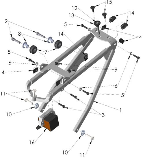 2025 Cobra CX50 SRx KING - SUBFRAME