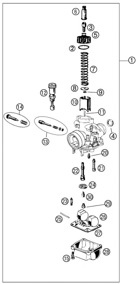2024 Cobra CX50 JR - CARBURETOR
