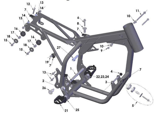 2023 Cobra CX50 JR - FRAME 1