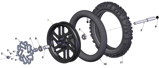 2021 Cobra CX50 P3 - WHEEL - FRONT
