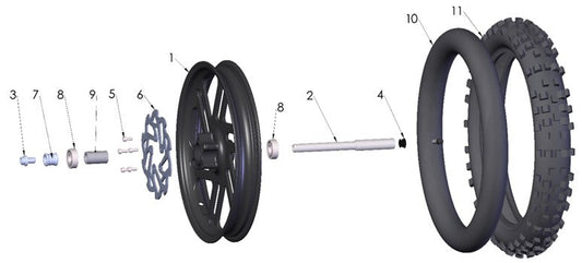 2024 Cobra CX5e - WHEEL - FRONT
