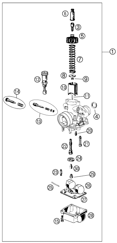 2018 Cobra CX50 JR - CARBURETOR