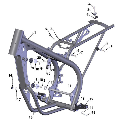 2020 Cobra CX50 KING - FRAME 1