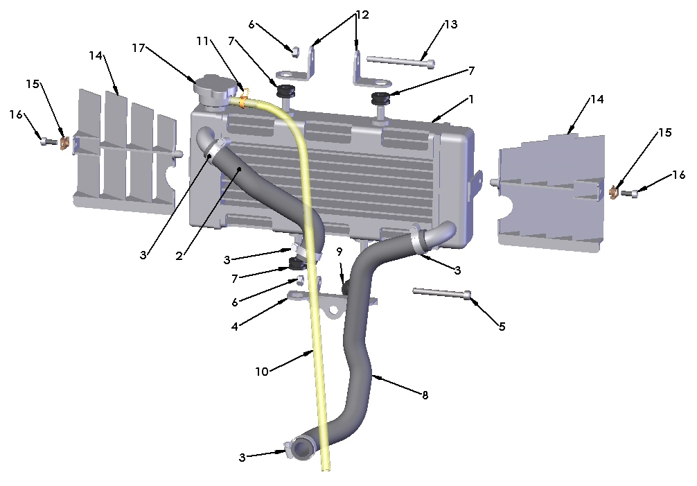 2019 Cobra CX50 P3 - COOLING SYSTEM