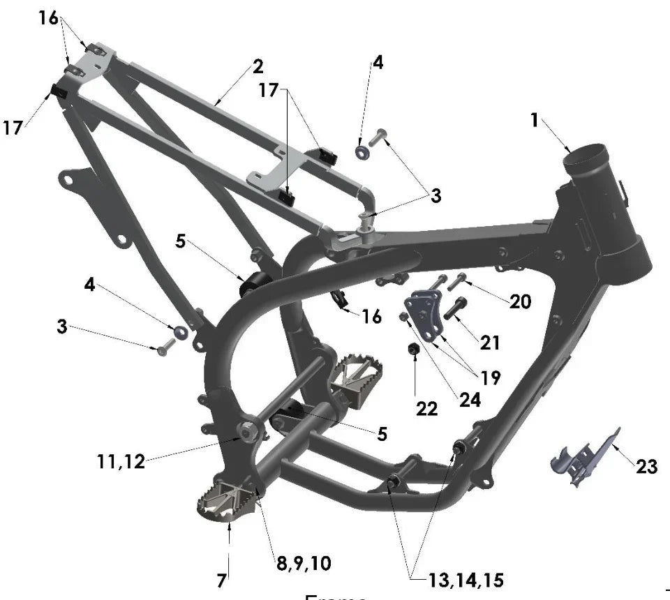 2024 COBRA CX65 - FRAME