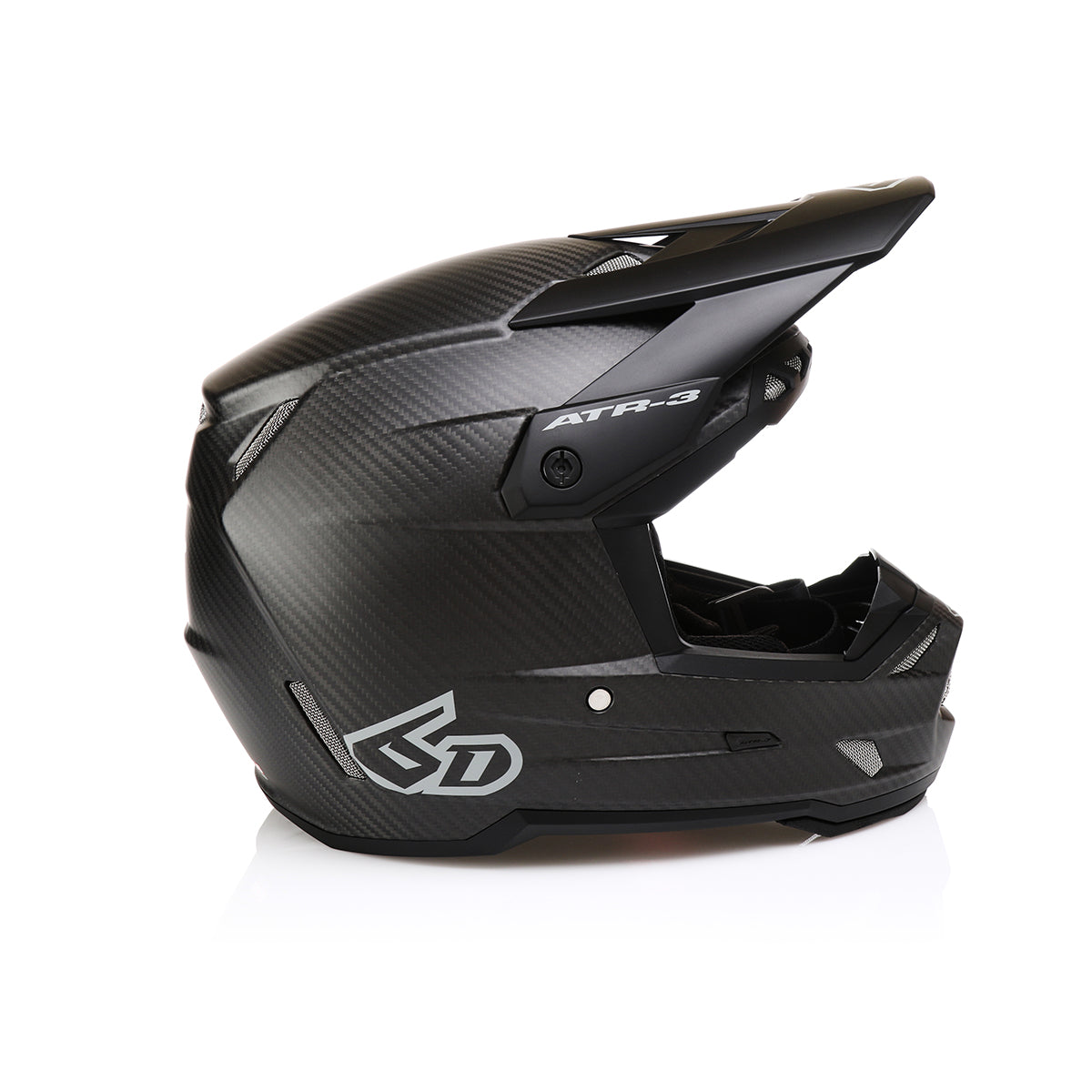 6D ATR-3 SOLID MATTE BLACK CARBON